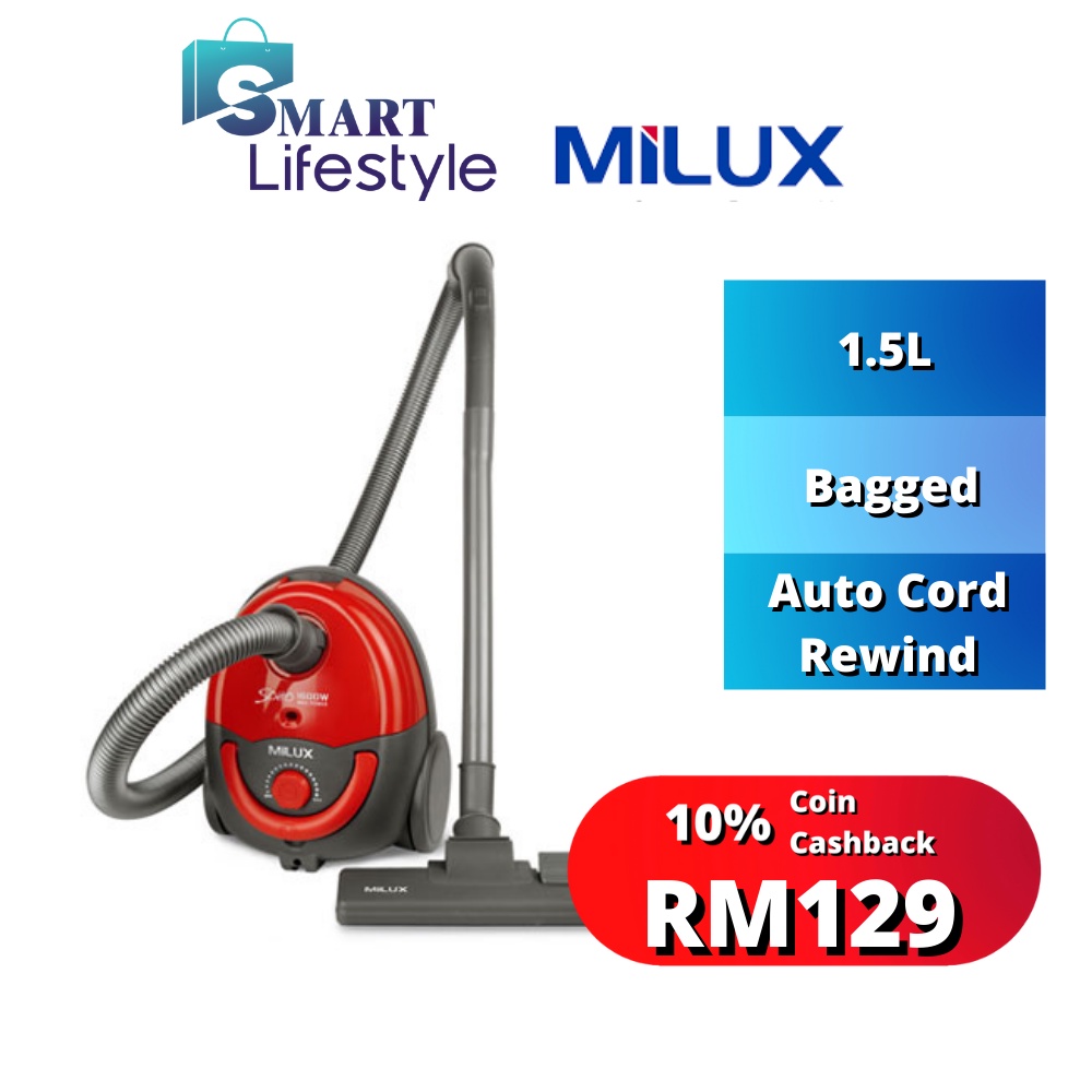 Milux/Butterfly Vacuum Cleaner MVC8200 BVC9011 BVC9019 Shopee Malaysia