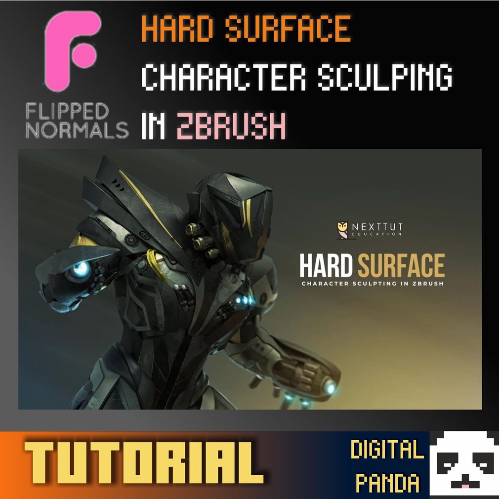 [FULL TUTORIAL] FLIPPEDNORMALS HARD SURFACE CHARACTER SCULPTING IN ZBRUSH Shopee Malaysia