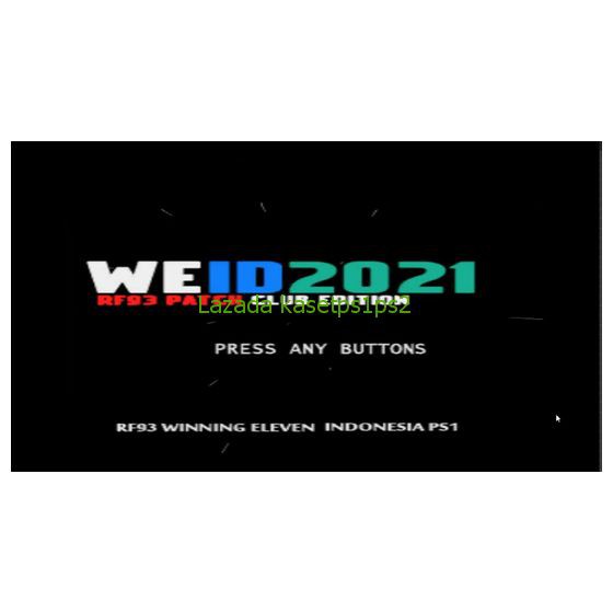 We 2021 Winning Eleven 2021 Club Edition Ps1 Cassette Shopee
