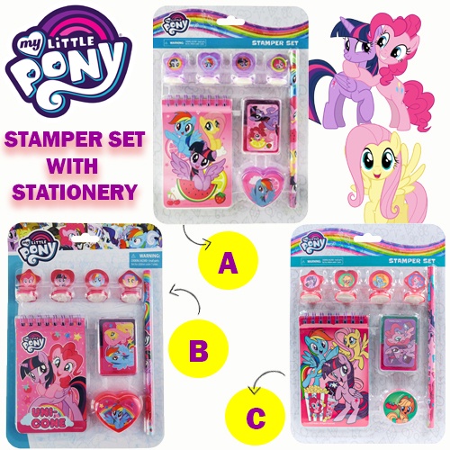 My little best sale pony stamp set