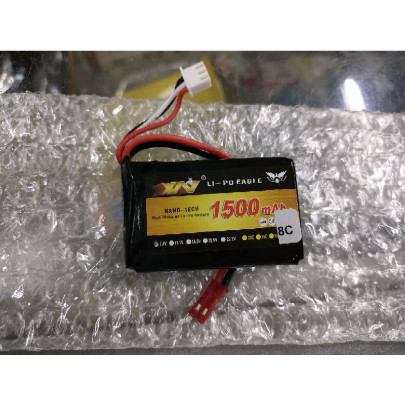 rc-remote-2s-7-4v-1500mah-8c-remote-lipo-battery-for-dumborc-flysky-gt5