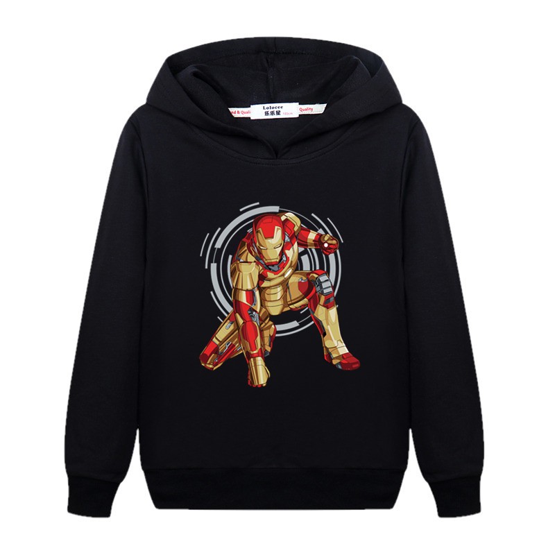 Kids iron 2025 man hoodie