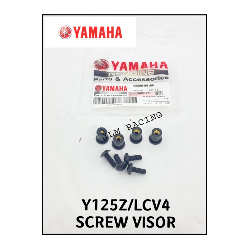 YAMAHA LC135 V4-V7 Y125ZR R15 R25 COWLING SCREW SET | Shopee Malaysia
