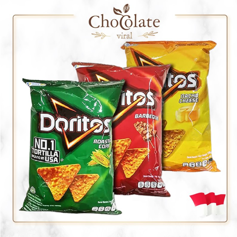 DORITOS TORTILLA CHIPS 160G ROASTED CORN/BARBEQUE/NACHO CHEESE ...