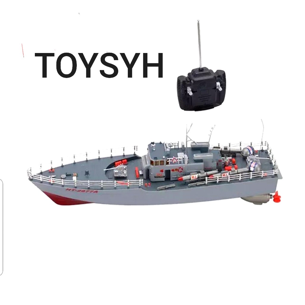 SYH 1.115 Scale Military Remote Control Torpedo Boat Toy Battleship