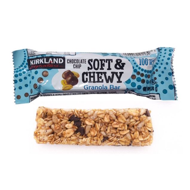 [Kirkland] signature Soft and Chewy Chocolate Chip Granola Bar 24g