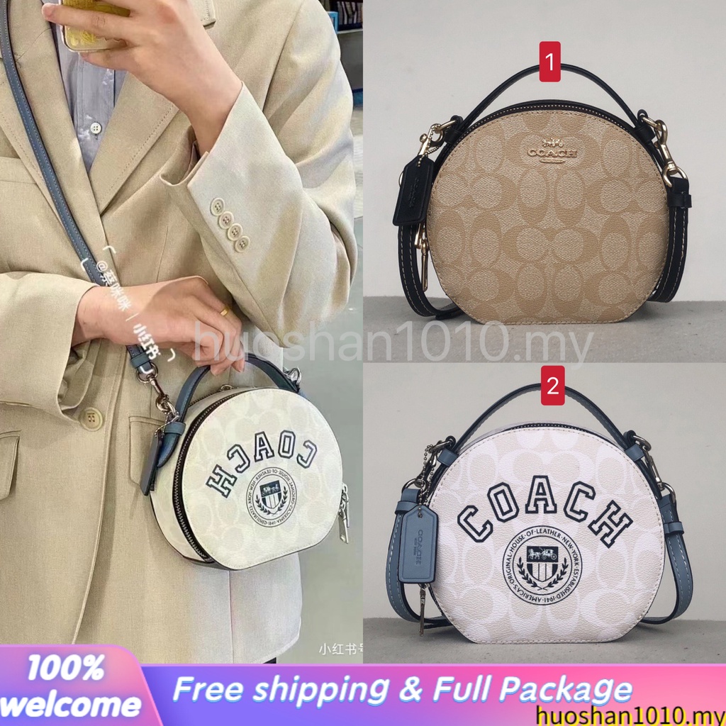 Coach round crossbody hot sale