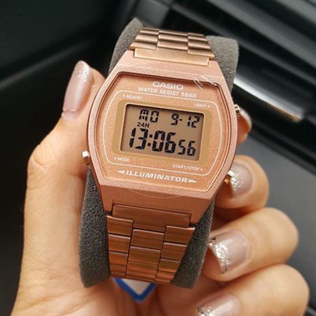 Casio rose gold clearance original