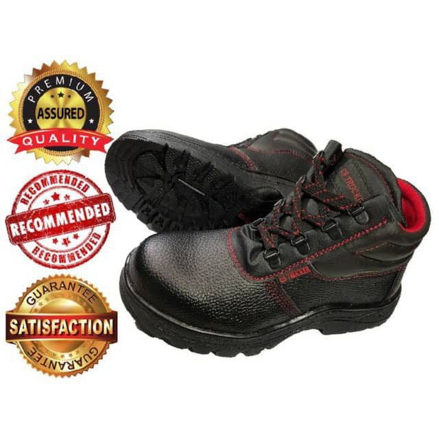 AMAZING MALL Women Safety Boot Steel Toe Covers Work Safety Kasut