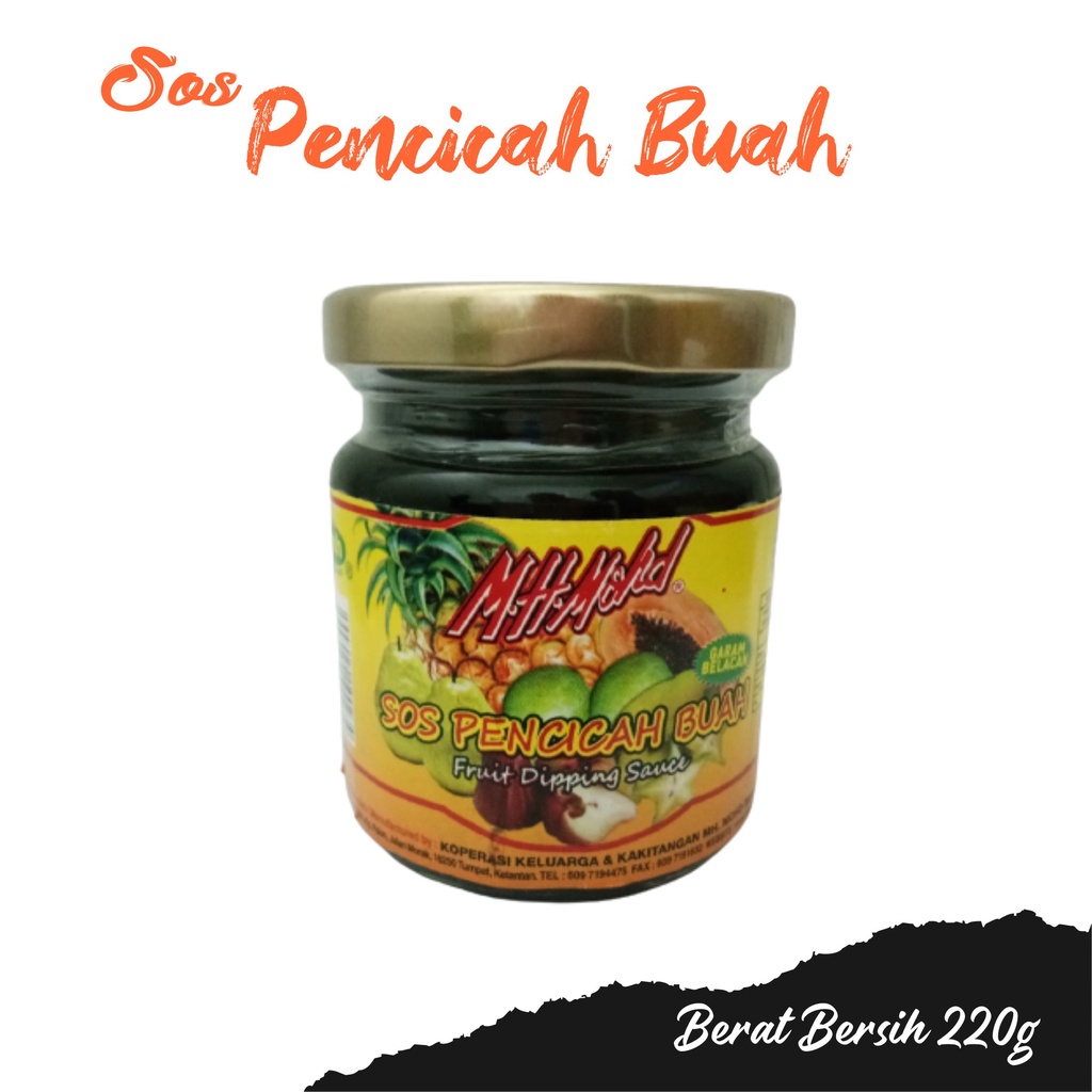 Sos Pencicah Buah Kuah Rojak Pilihan Ramai 220g | Shopee Malaysia
