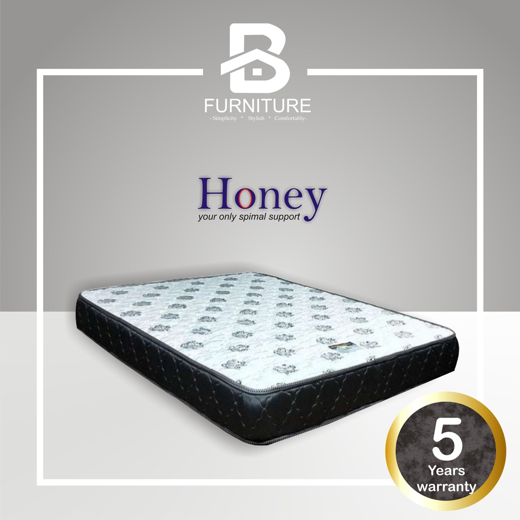 Honey Mattress/ Rosepillow Mattress / 8"inch Queen High Density Foam