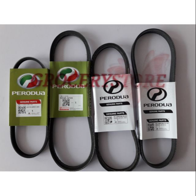 ORIGINAL Fan Belt Air Cond Belt Power Steering Belt Kelisa Kenari Viva