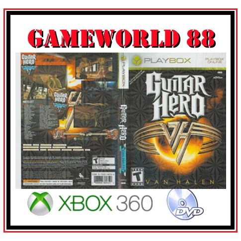 Guitar hero van halen deals xbox 360