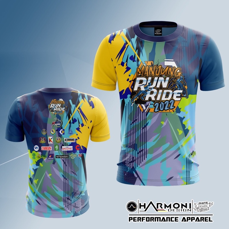 Baju Sublimation Tshirt Jersey Microfiber MRR2022 | Shopee Malaysia