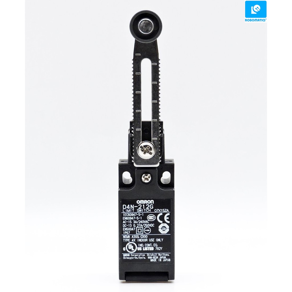 OMRON Adjustable roller lever Limit Switch D4N212G Shopee Malaysia