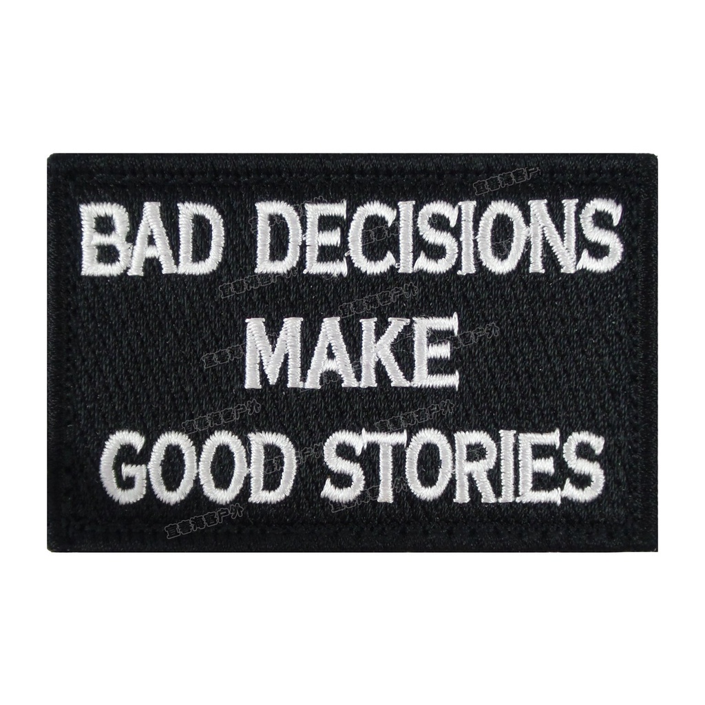 Velcro patch spot English letter backpack Velcro badge armband 3D