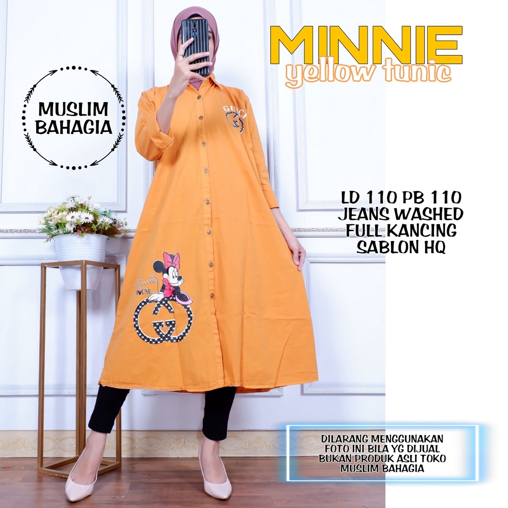 Long Tunic MICKEY YELLOW Chest Width 110 BB 55 To 70 KG ALL ORIGINAL ...