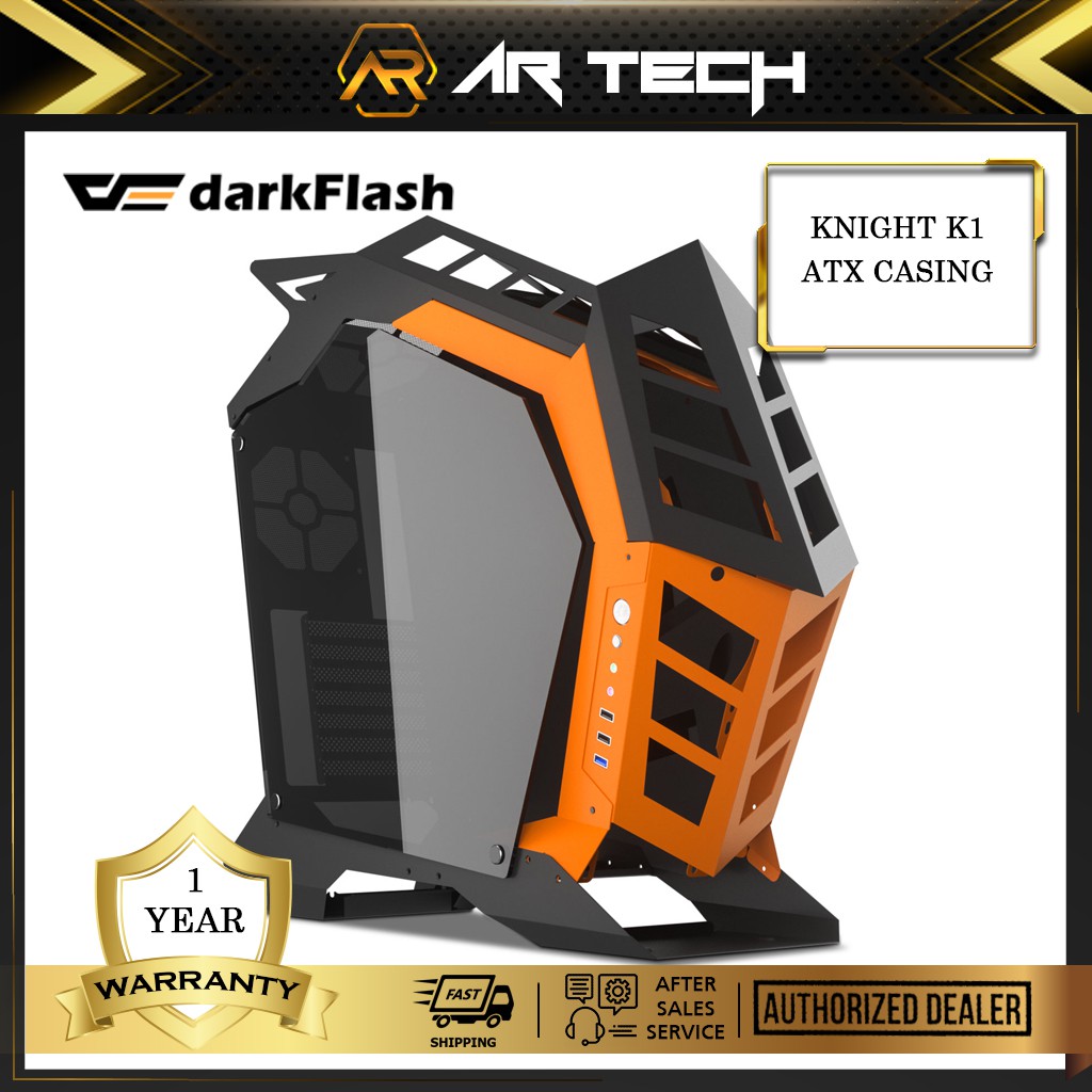Aigo DarkFlash Knight K1 ATX Casing [Premium Casing with Good AirFlow