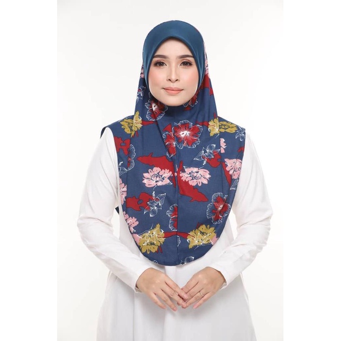 Tudung Sarung Instant Sarima Hoor Moss Crepe Awning Scuba Sarimah ...