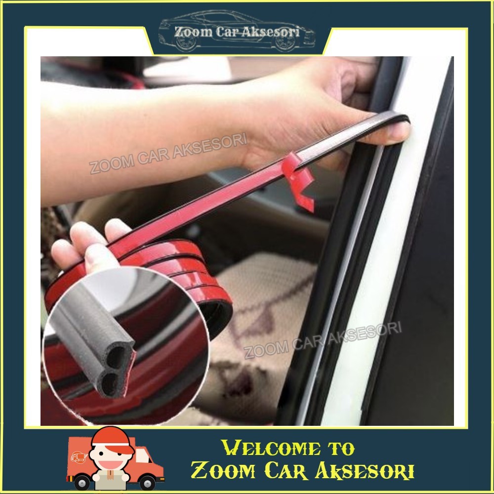 DOOR SOUND PROOF High Quality Car Scheme Silence Wind Noise Insulation Door Stripe SOUND PROOF