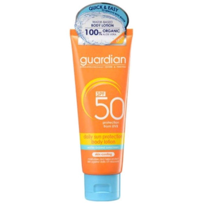 Guardian Daily Sun Protection Face Cream SPF 50 & Body Cream SPF50