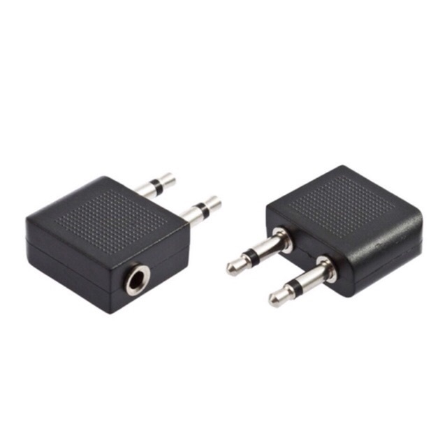 Airplane Flight Adapter for Audio 3.5mm Plug Jack Converter | Shopee ...