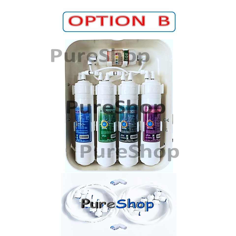 K2000 K3000 Plus Korea Filter Complete 6 Stage Cartridge Water