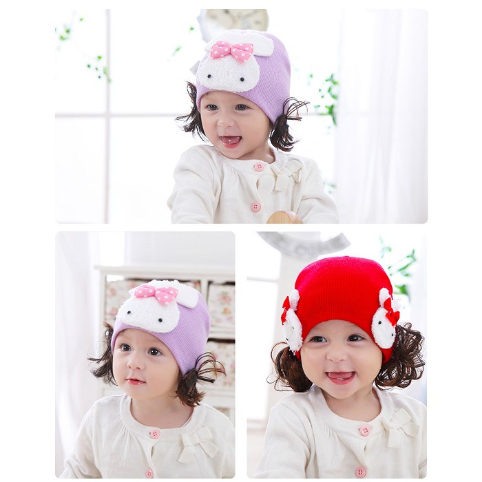 Rabbit cap sales for baby