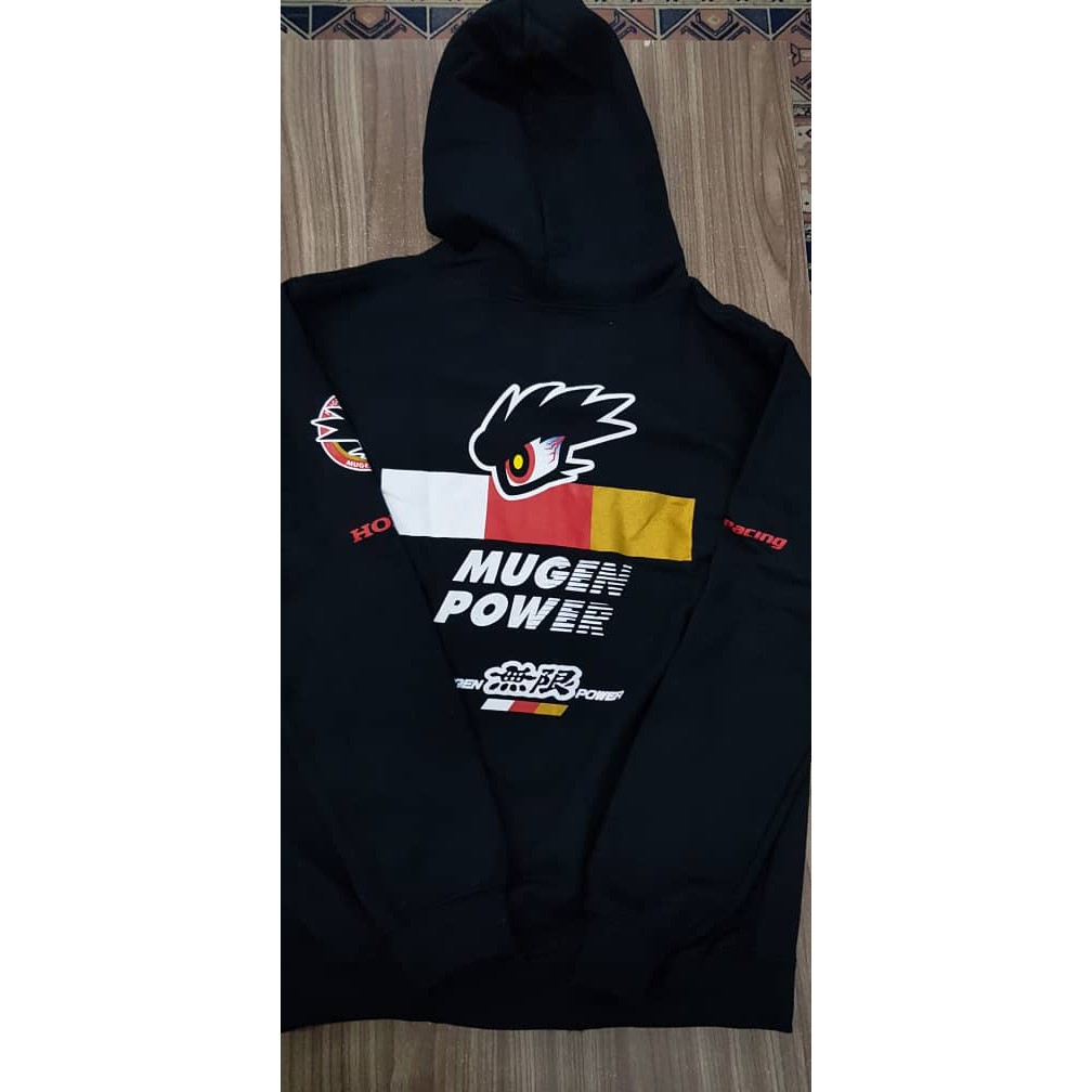 MUGEN HONDA HOODIE MOTORSPORT PREMIUM T SHIRT HIGH QUALITY COTTON PRODUCT  UNISEX | Shopee Malaysia