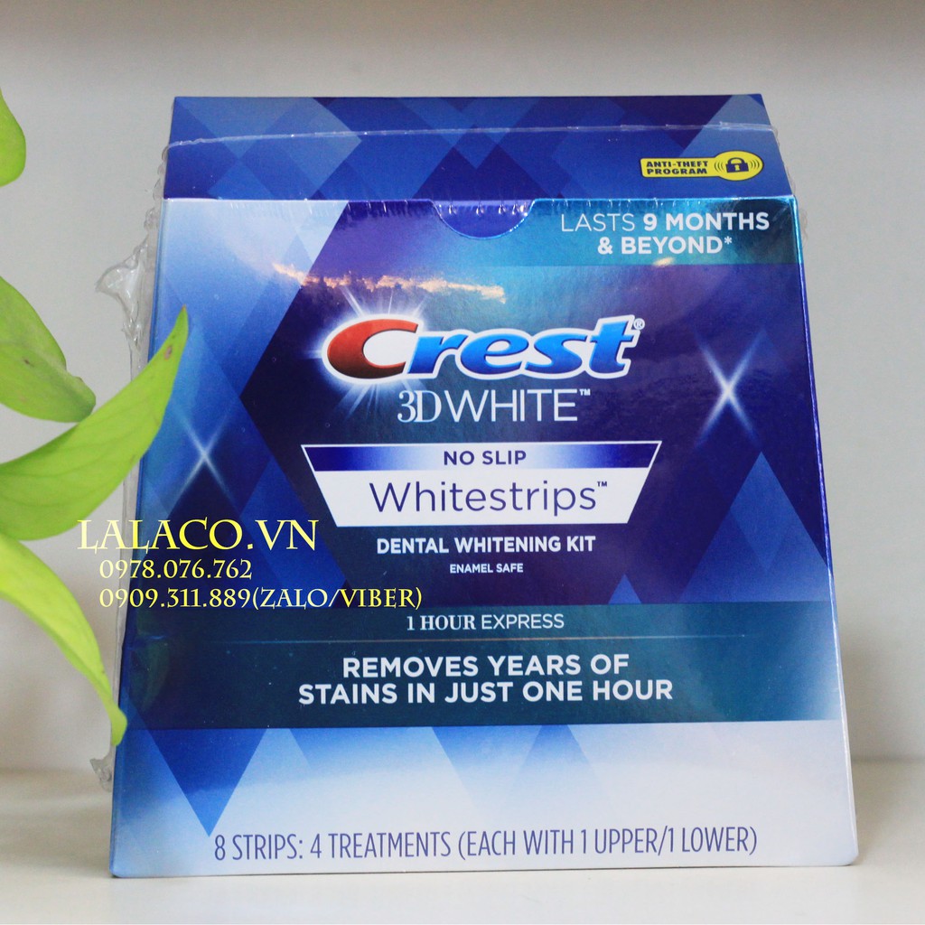 Crest 3D White 1Hour Express Whitening Toothpaste Box (4 Days