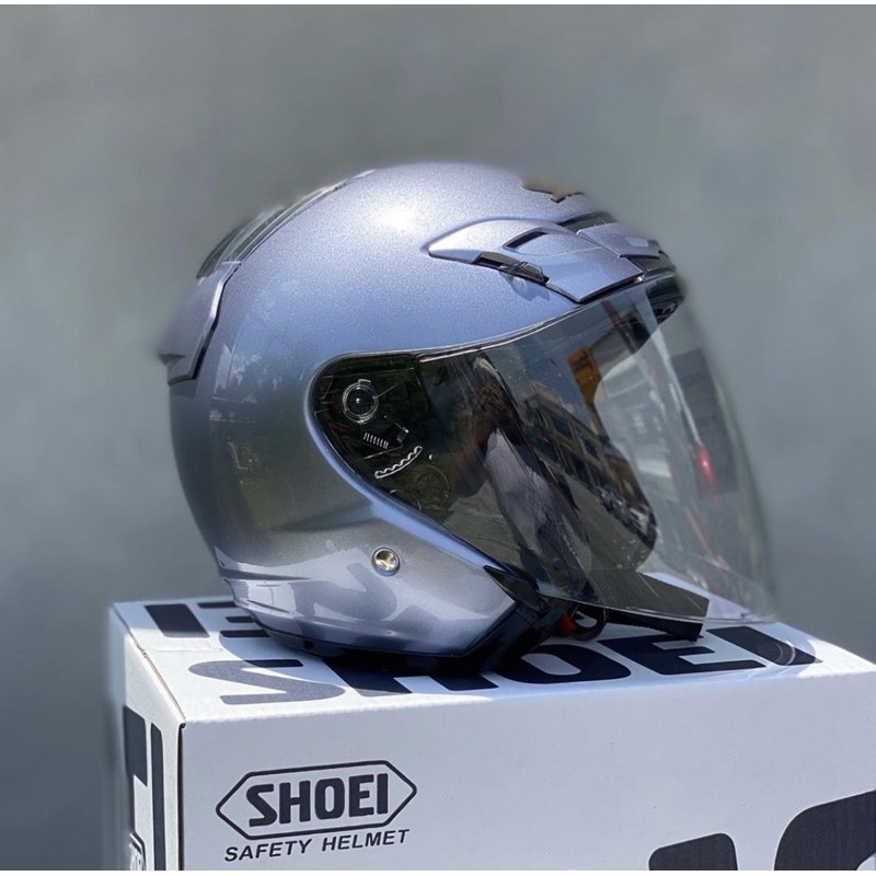 SHOEI J-FORCE 3 / JF3 PEARL GREY HELMET | Shopee Malaysia