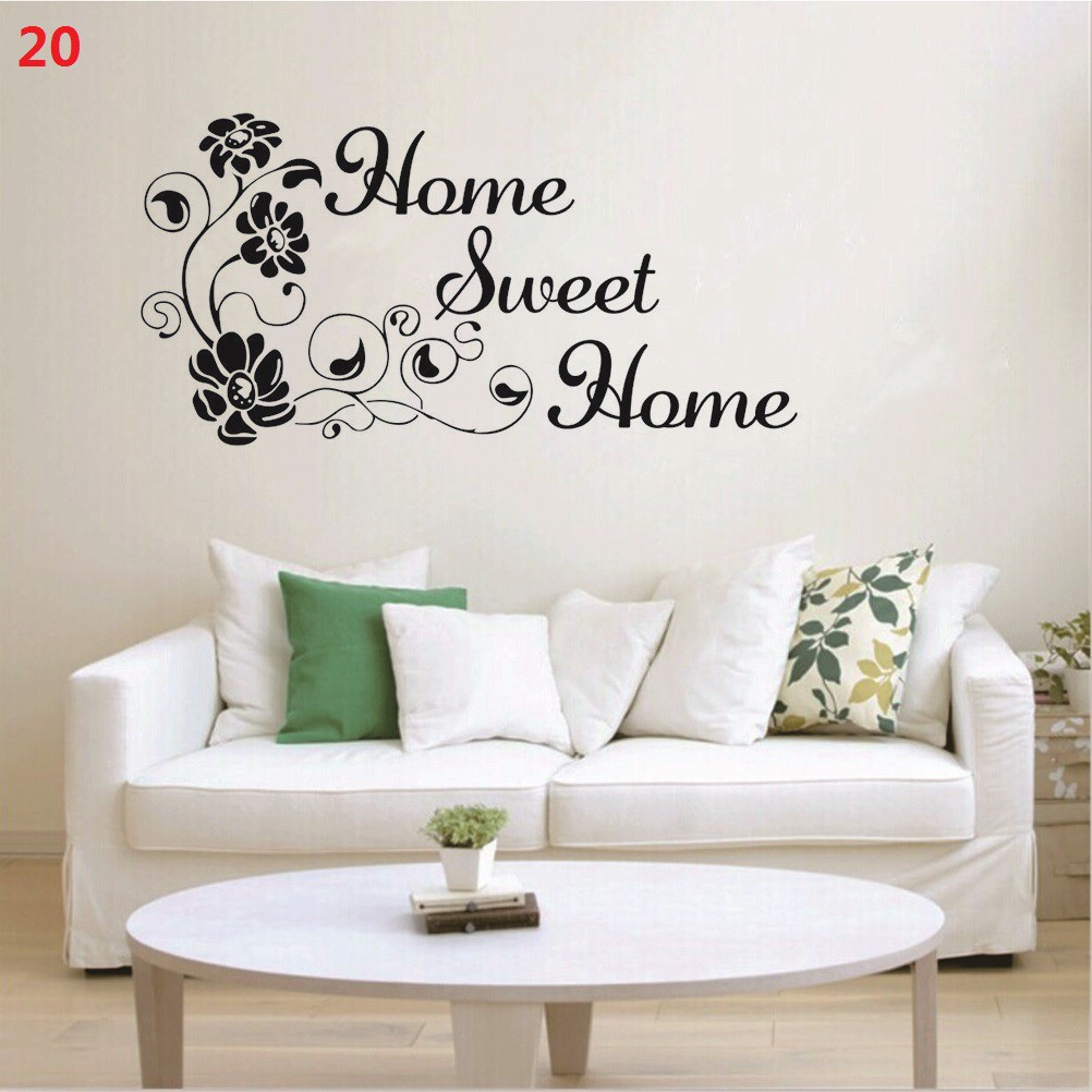 Removable Vinyl Decal Art Mural Home Decor Wall Stickers Shopee Malaysia