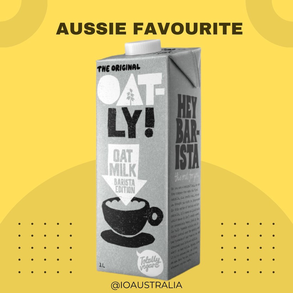 Oatly Oat Milk Barista Edition 1l Shopee Malaysia