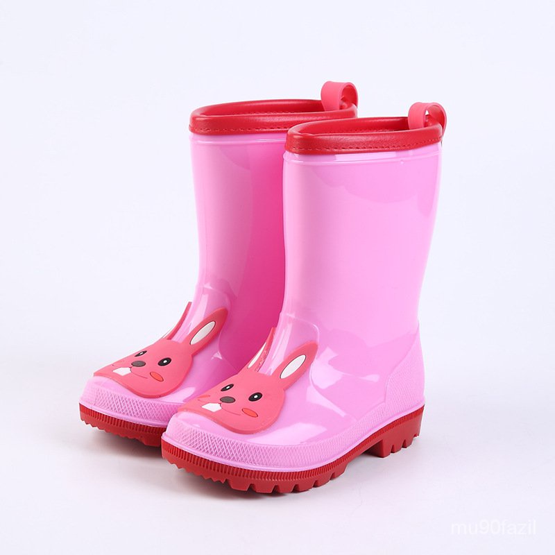 🔥S.Y★Children's Rain Boots Boys and Girls Toddler and Baby Rain Boots ...