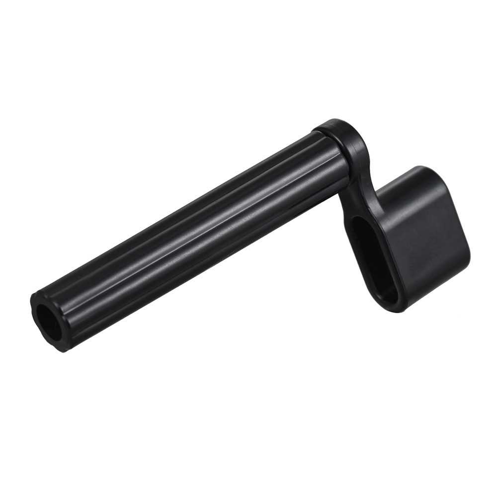 2-Pack Guitar String Winder Heads - Drill Bit Attachment For Guitar & Bass Tuning Pegs, Black