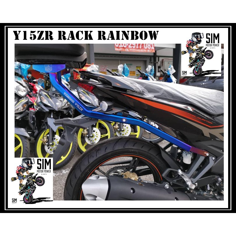 YAMAHA Y15ZR HEAVYDUTY ADVANCE RACK - TITANIUM | Shopee Malaysia