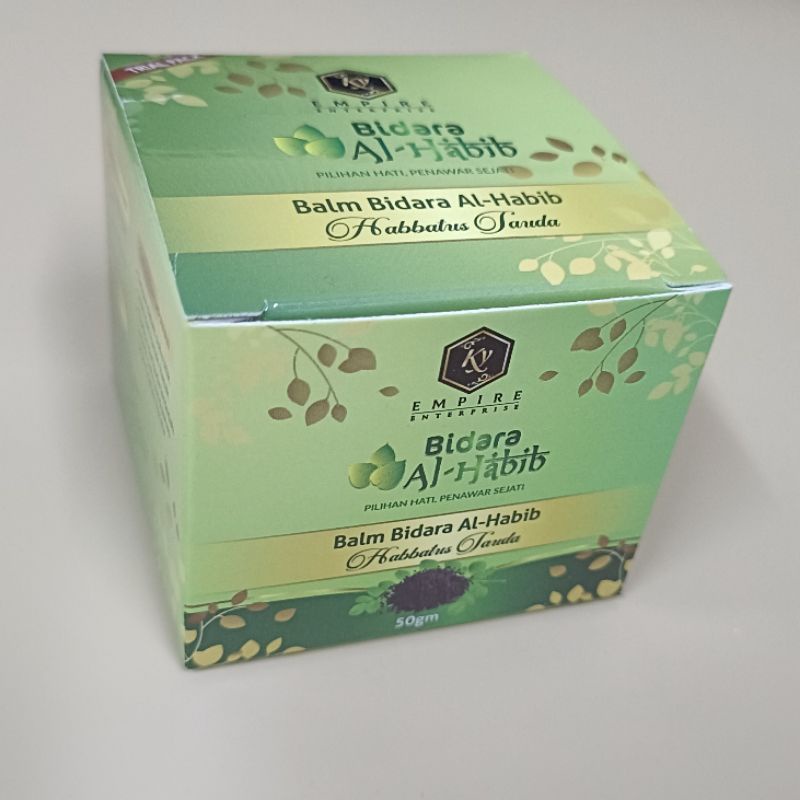 ALHABIB Balm Bidara Habbatus Sauda Anti Stress Anti Sihir Anti Santau Anti Saka AL-HABIB AL HABIB