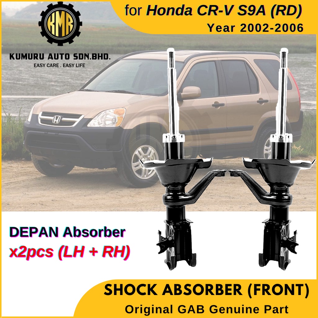(2pcs) GAB Gas Front Absorber Honda CRV S9A CRV 2002-2006 2nd ...
