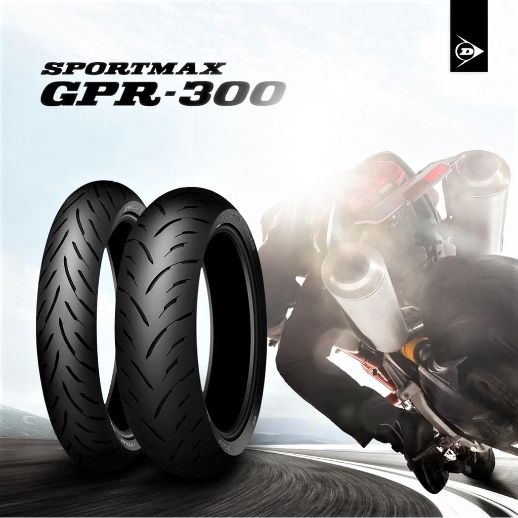 DUNLOP TIRES SPORTMAX GPR300 110 120 140 150 160 17 RADIAL ...