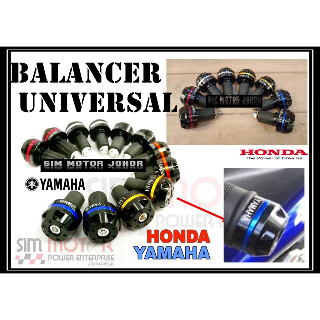 YAMAHA HONDA Handle Balancer Alloy Universal + FREE GIFT. | Shopee Malaysia