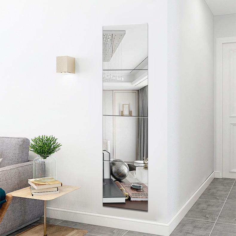 Shopper Square Mirror White Circle Wall Mirrors Vanity Mirror Mirror Deco Kaca Cermin Bathroom