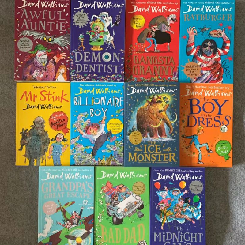 The World of David Walliams: Fun-Tastic Families Box Set