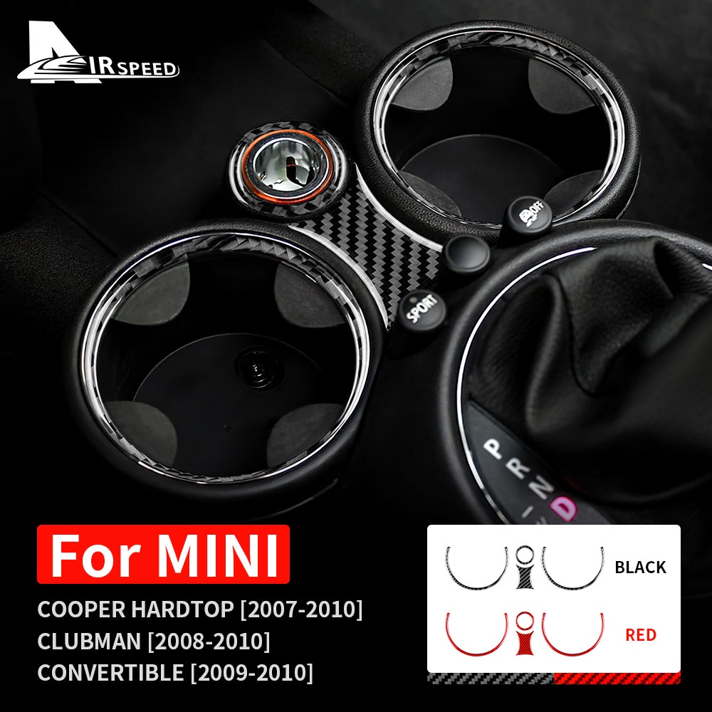 4Pcs Carbon Fiber for Mini Cooper Hardtop R56 Clubman R55 Convertible ...