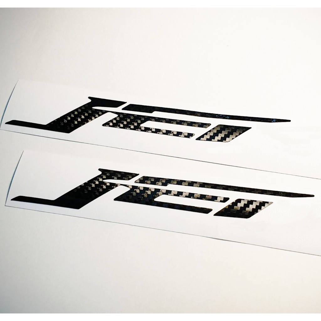 SYM Motors {SIREN} Sanyang JETS Carbon Fiber Pattern LOGO Sticker Set ...