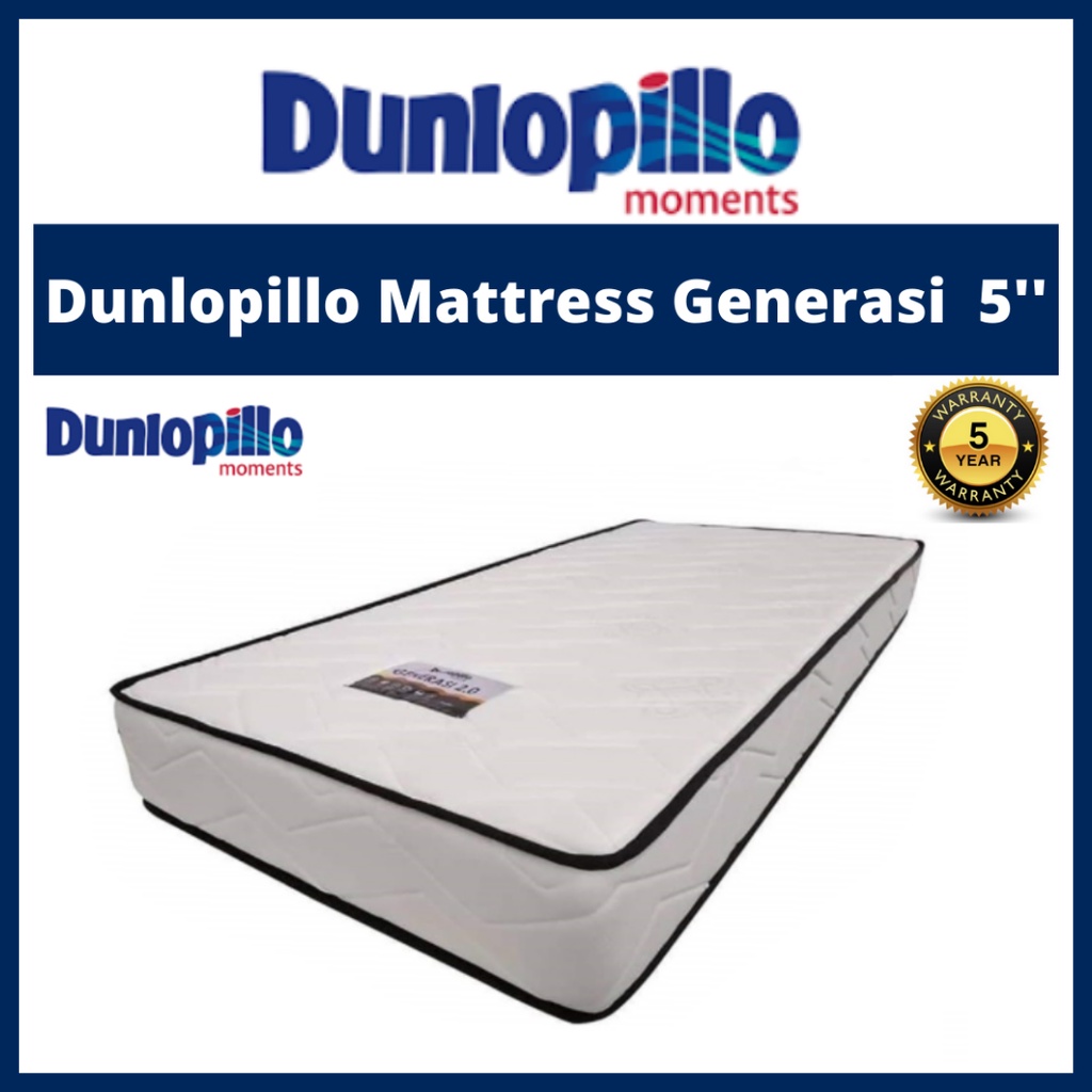 Dunlopillo Orthorest Mattress Generasi 5'' Mattress Only Shopee Malaysia