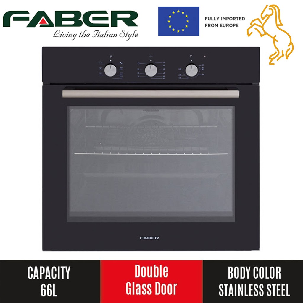 Faber Built in Oven FBO 661 GL 66L 8 Functions Built In Oven Shopee