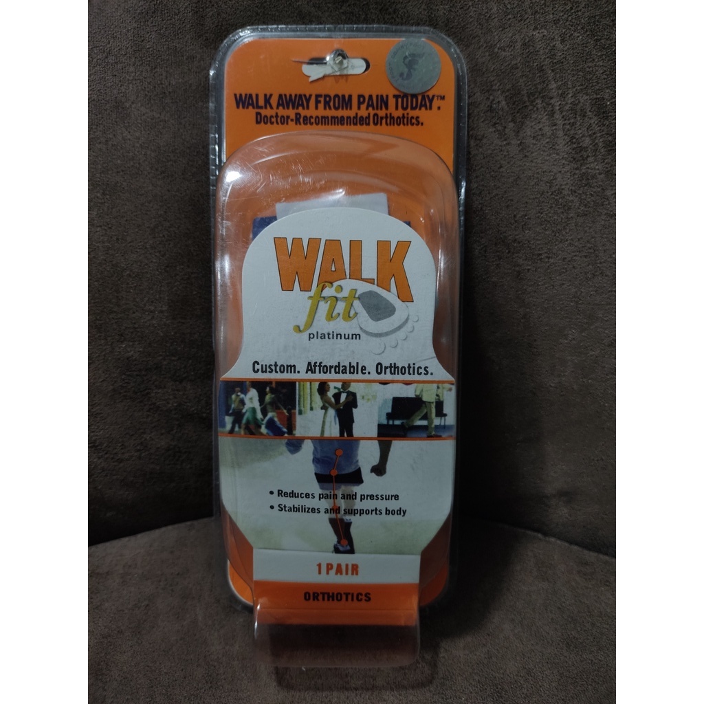 [CLEARANCE SALE] Walkfit Walk Fit Platinum Orthotics Shoe Insole ...