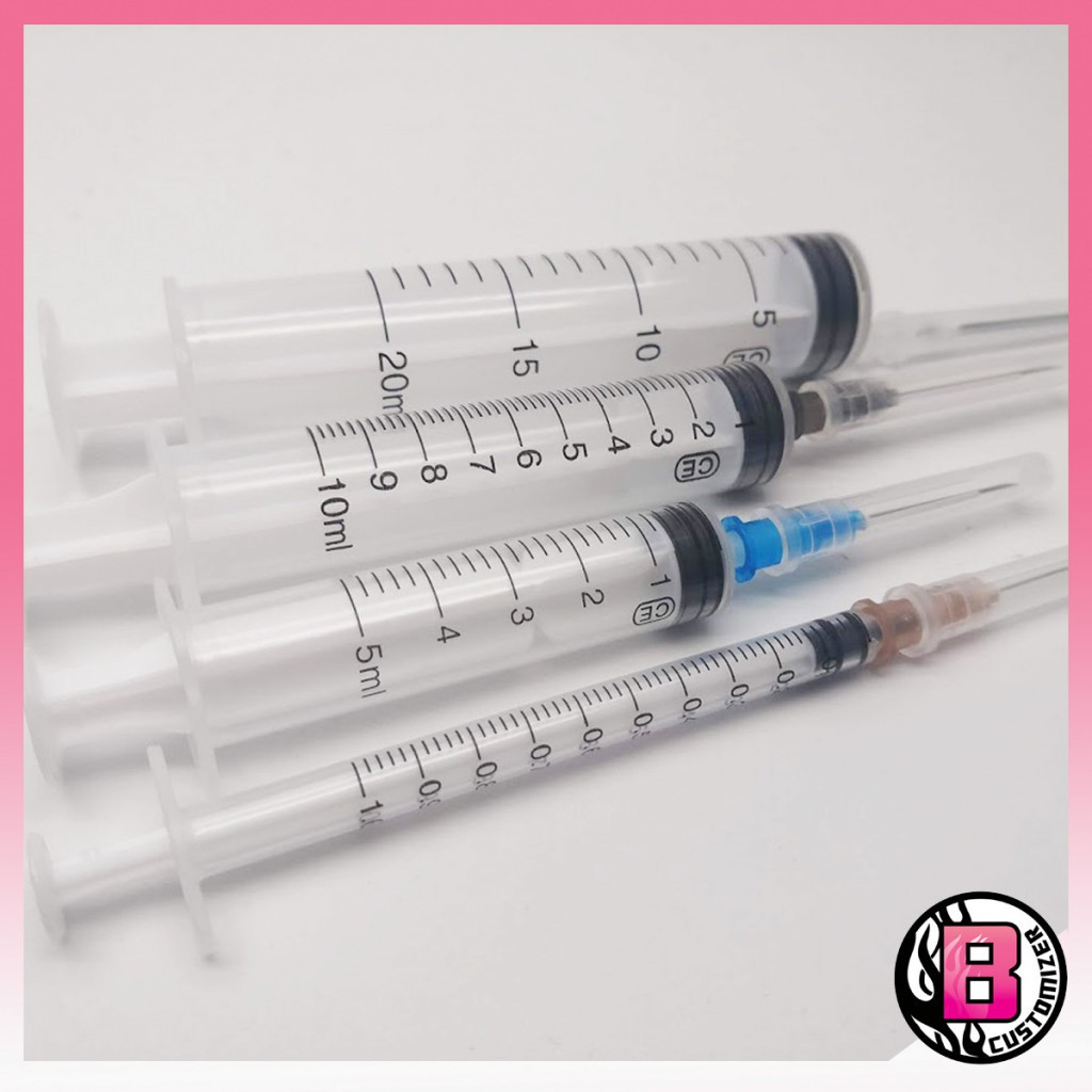 Syringe With Needle (Disposable) | Shopee Malaysia