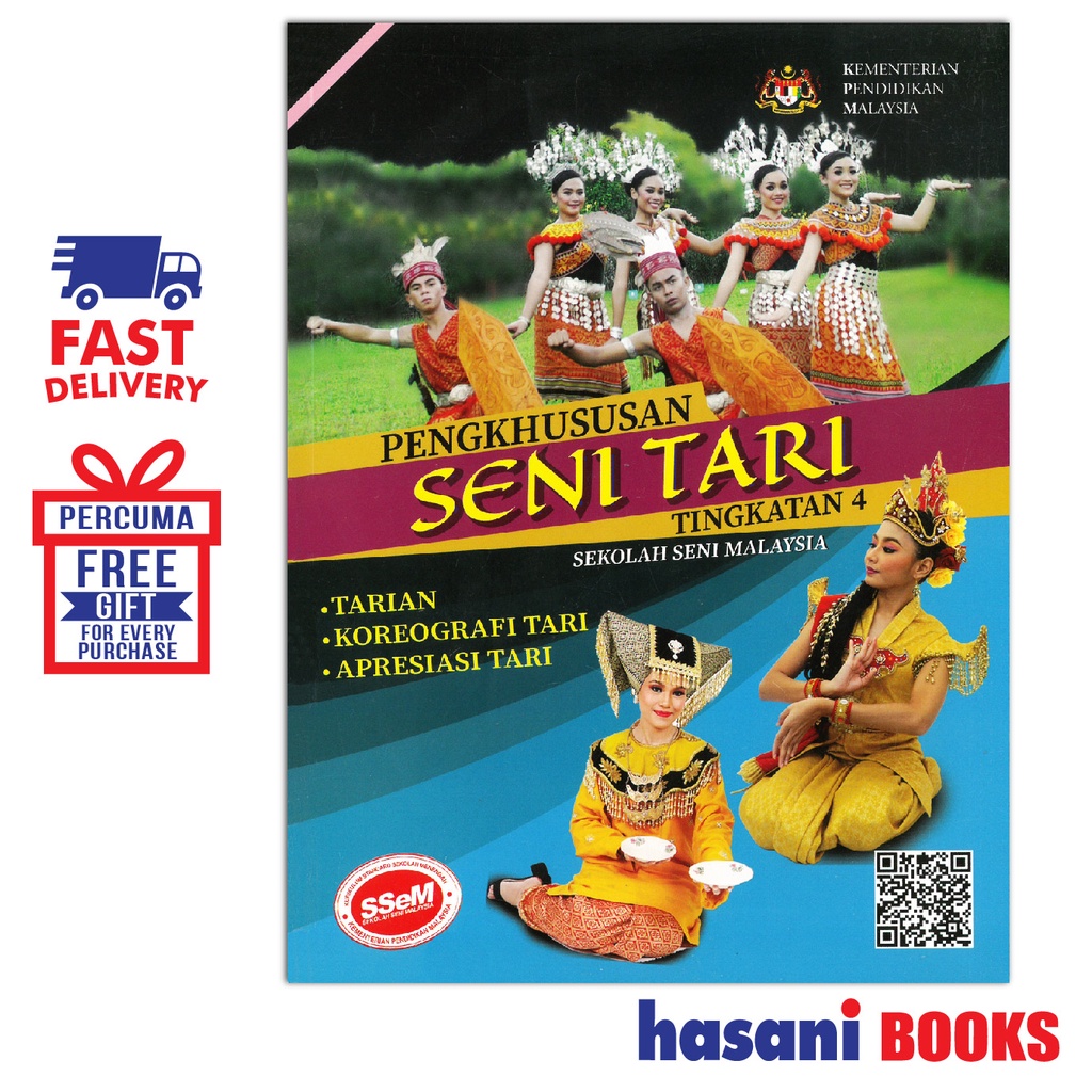 Hasani Multi Educational Buku Teks Pengkhususan Seni Tari Sekolah Seni