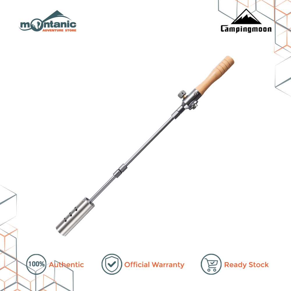 Campingmoon Professor Fire Torch Long Adjustable Nozzle Gas Torch